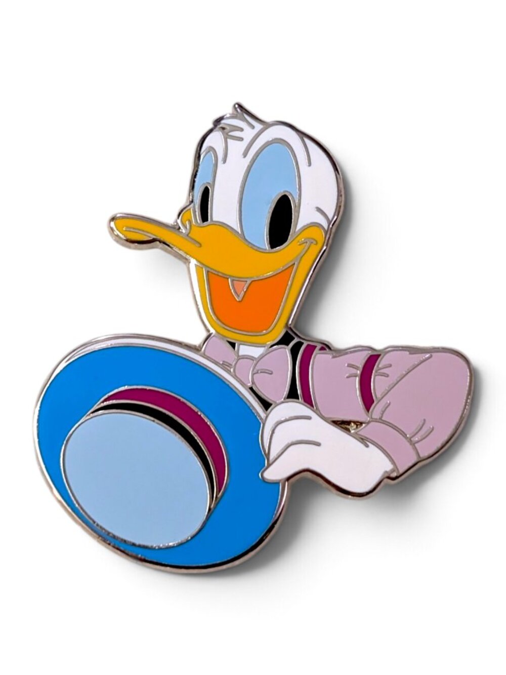 Donald Duck Disney Pin: Dapper Dan Donald